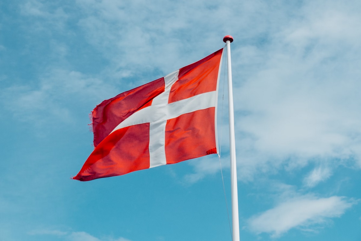 La bandera de Dinamarca - Internacional