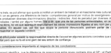 El informe elaborado a petición de la oficina de igualdad del Parlament acredita machismo arraigado en Junts