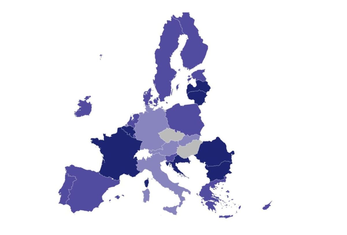 Mapa de la violencia de género en la UE