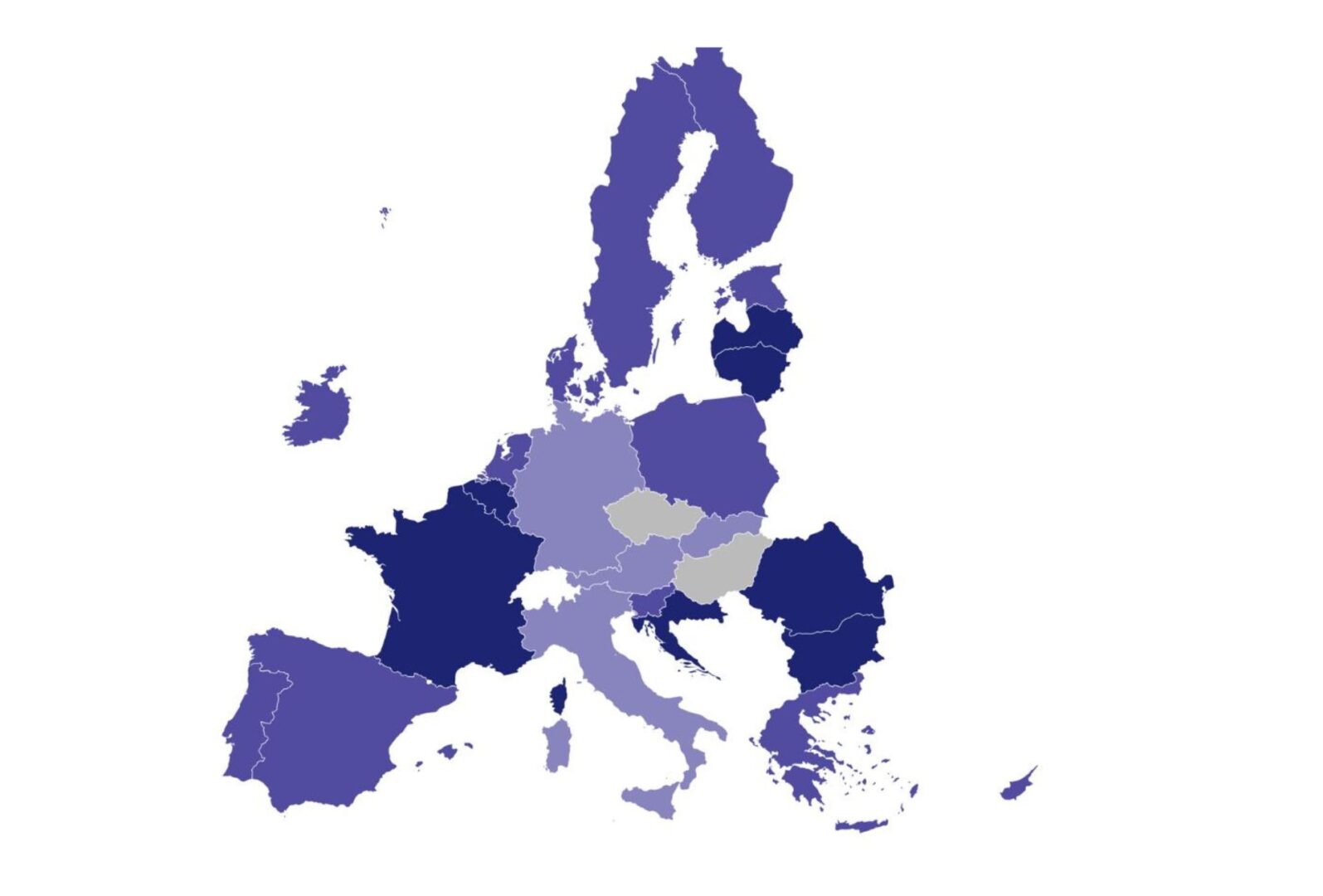 Mapa de la violencia de género en la UE