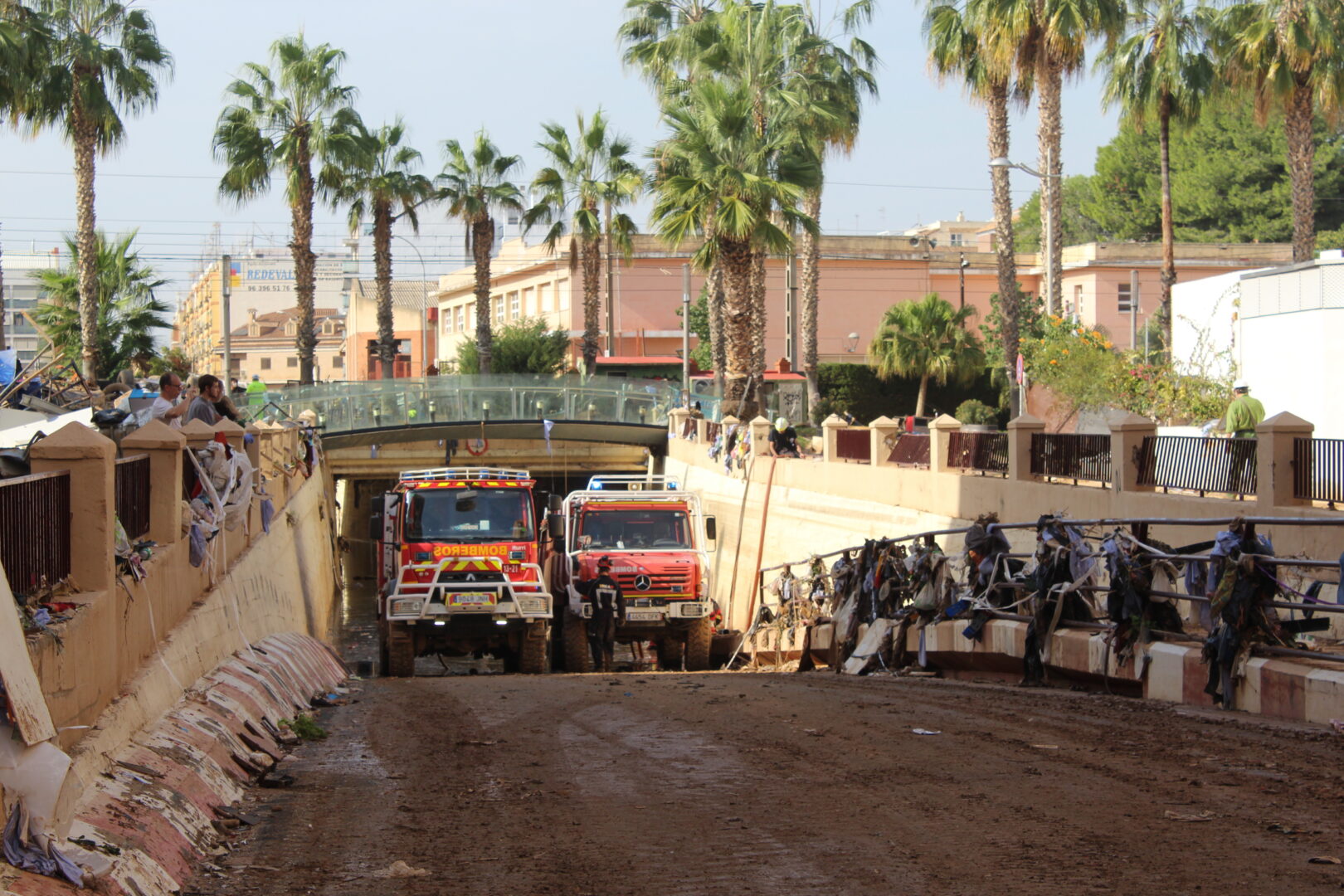 El túnel de Alfafar tras la DANA