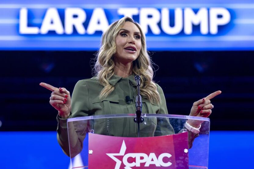 Lara Trump, ex asesora de campaña del expresidente Trump