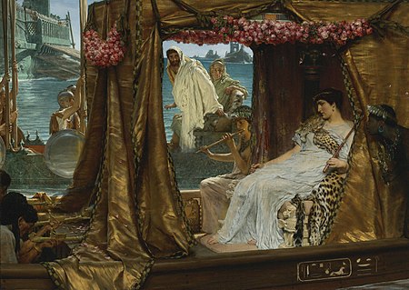 Cleopatra y Marco Antonio 