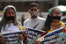 Venezolanos protestan