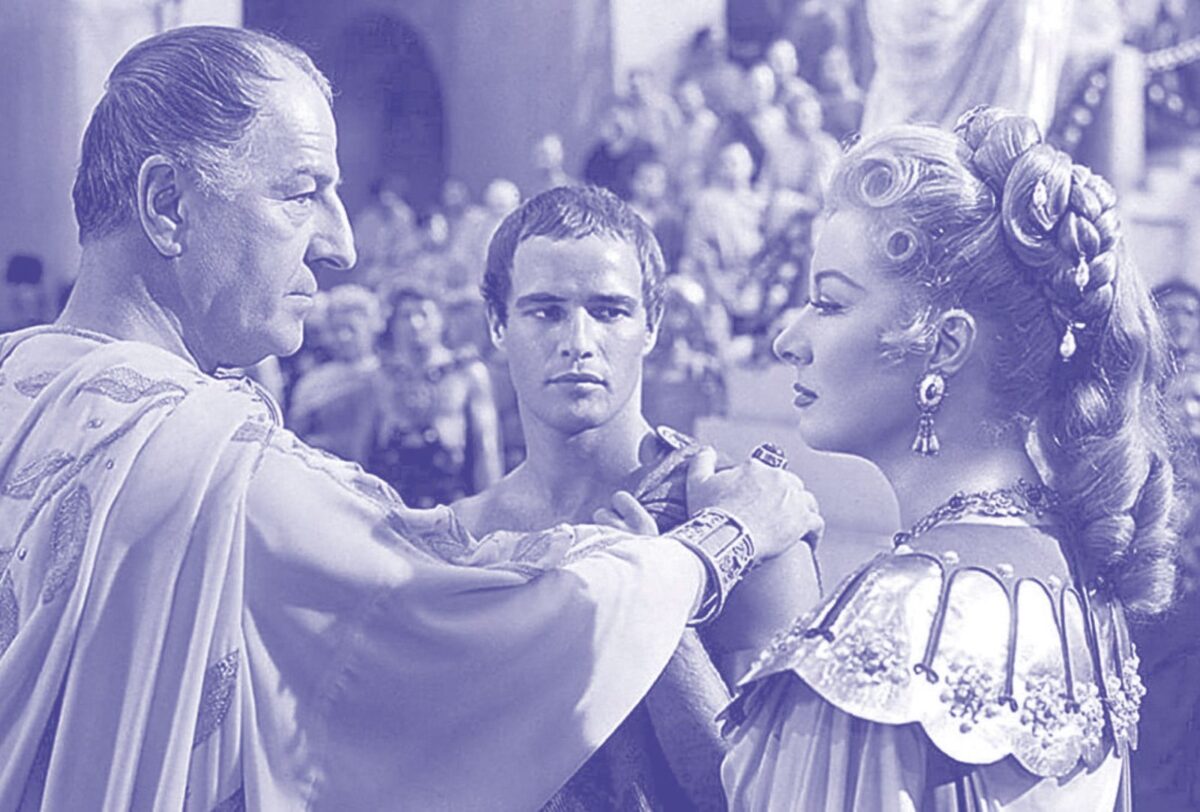 Fotograma de la película 'Julio Cesar', Joseph L. Mankiewicz.