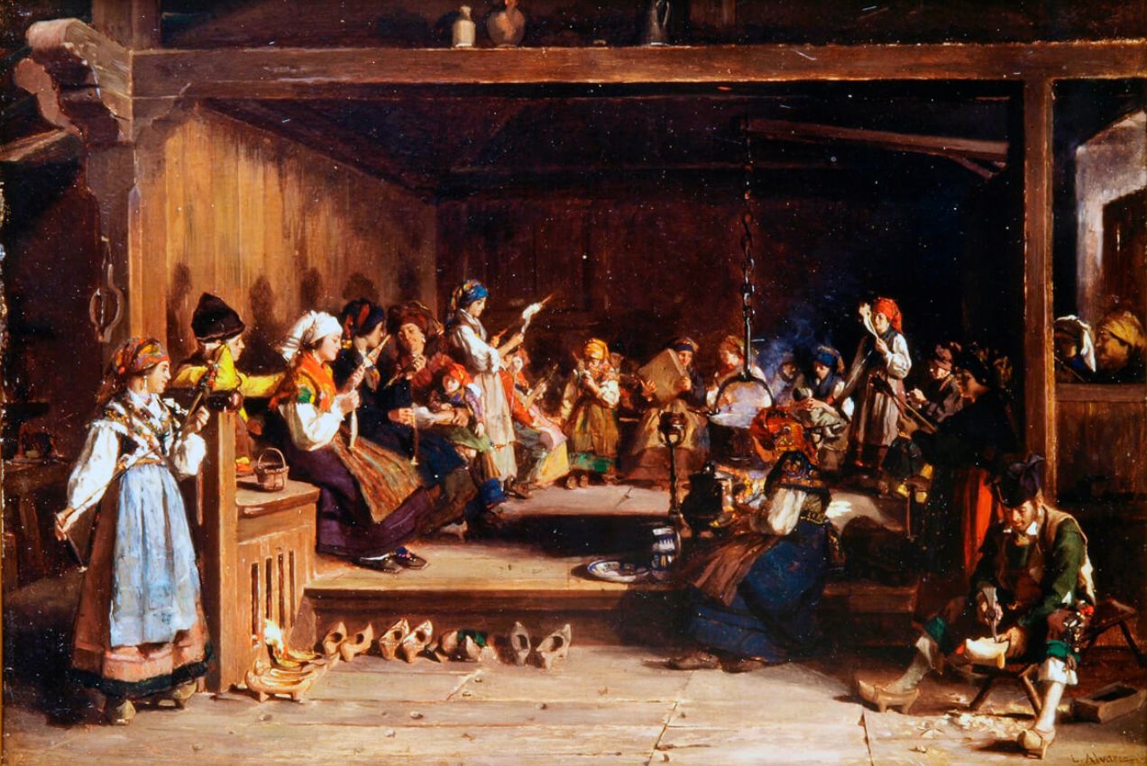'Filandón', un cuadro de 1872
