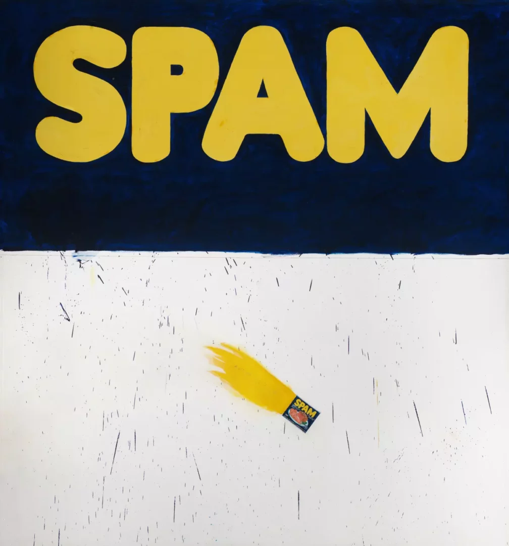 Cuadro 'Spam' de Ed Ruscha