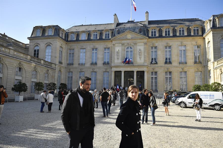 El palacio presidencial de Francia, el palacio del Elíseo