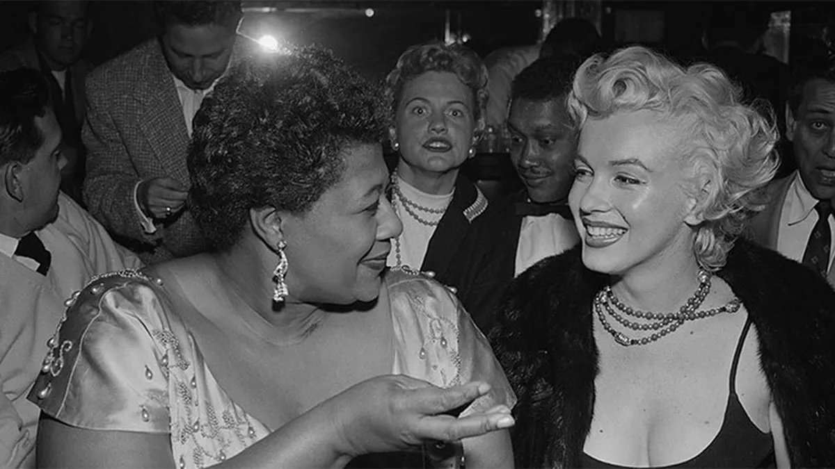 Ella Fitzgerald y Marilyn Monroe - Cultura