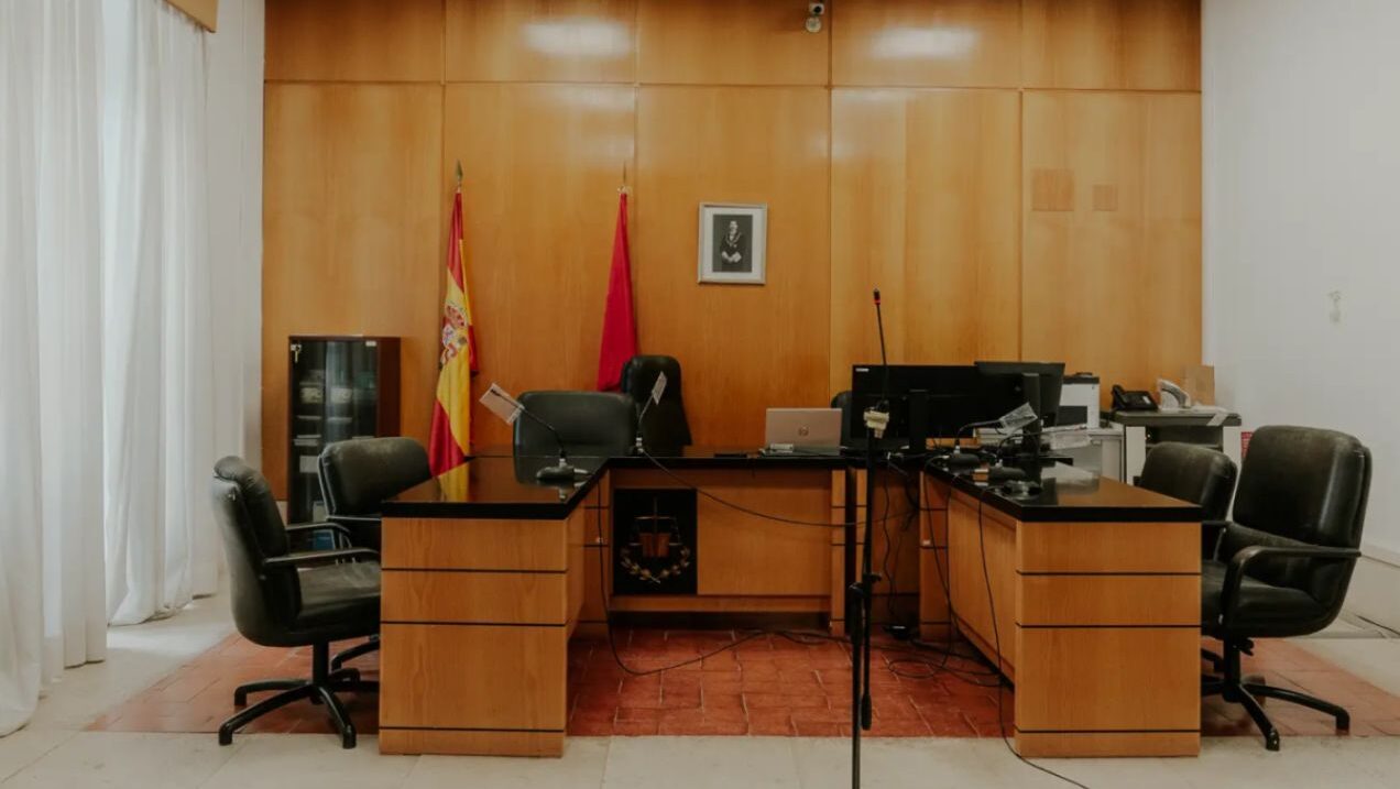 Sala de vistas del juzgado de primera instancia e instrucción de Aranjuez