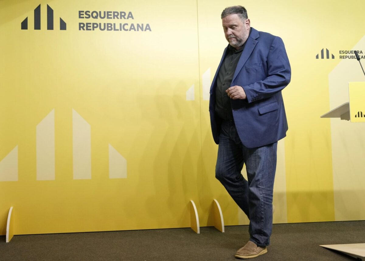 El presidente de ERC, Oriol Junqueras.