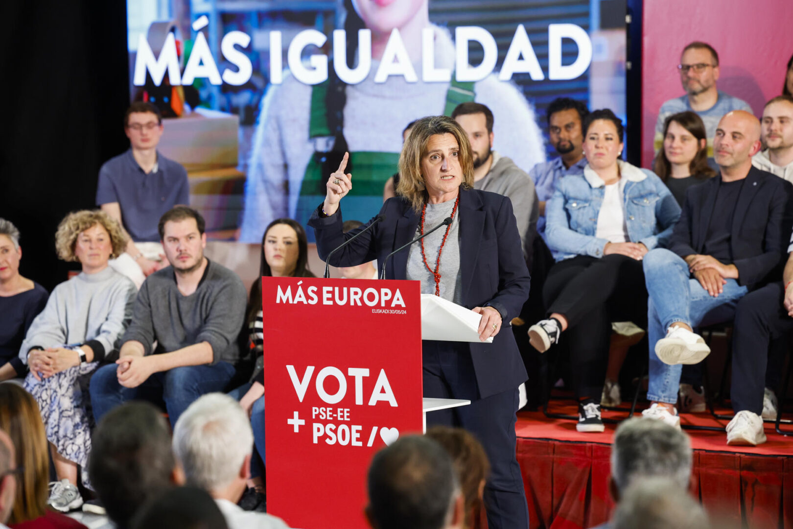 Teresa Ribera entre los candidatos a las Elecciones Europeas