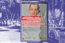 imagen retocada del cartel que difundió el ayuntamiento de Almería