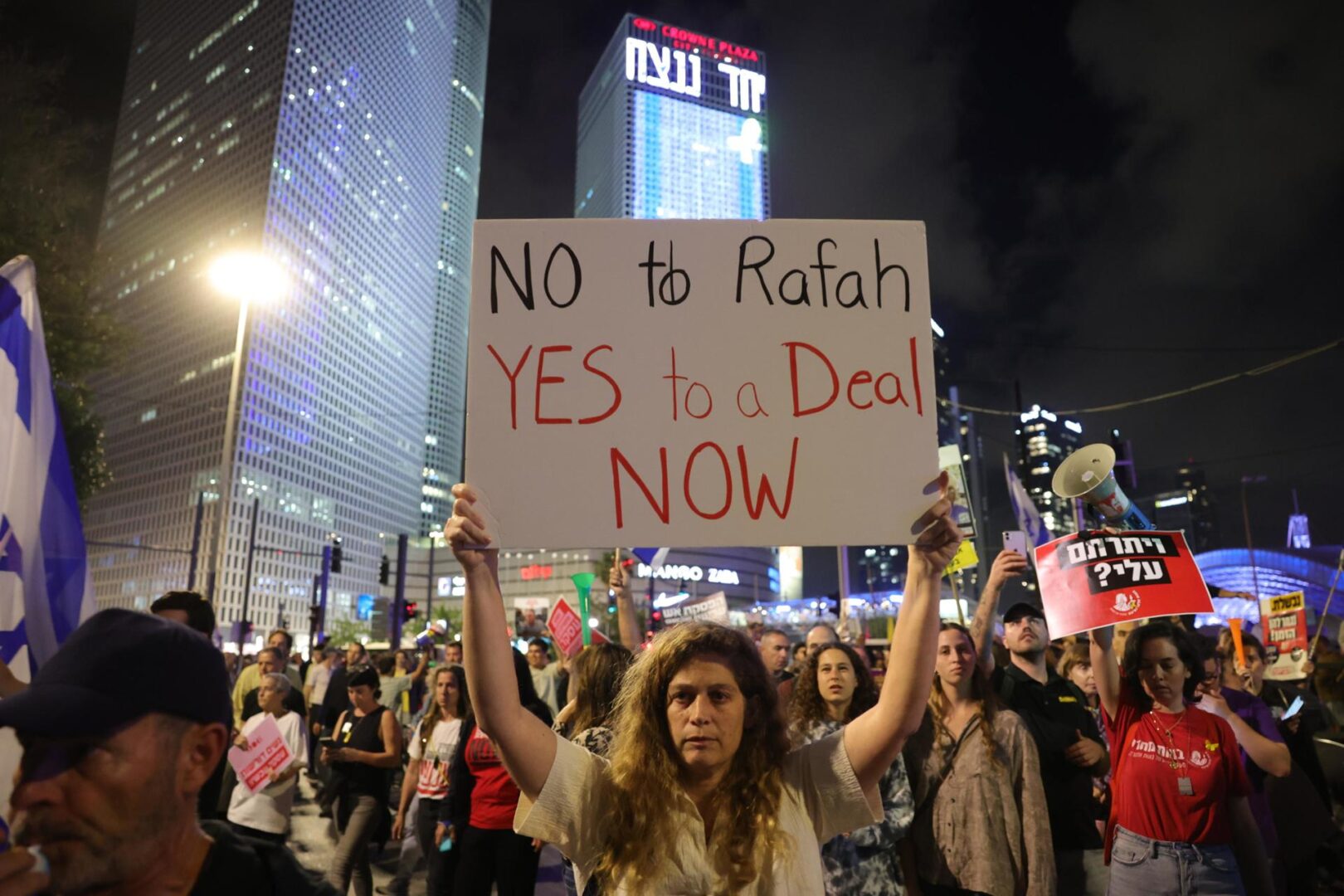 Protestas en Tel Aviv