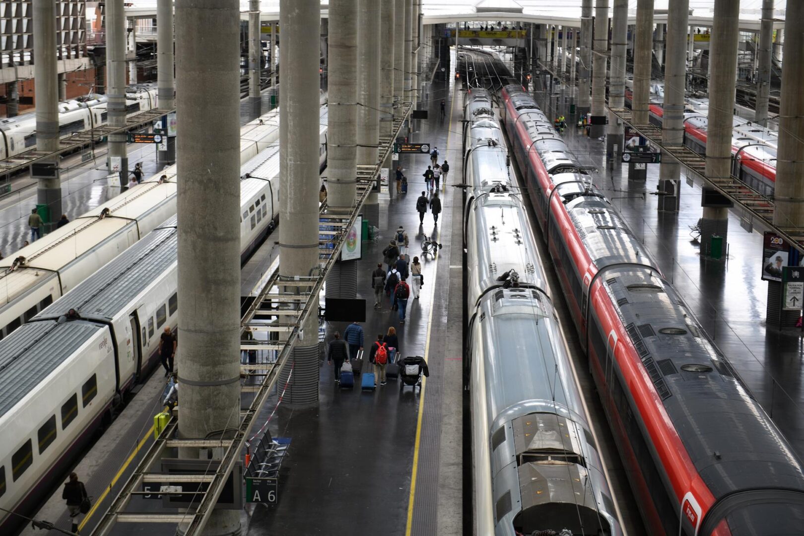 Así es la novedosa estación pasante de Atocha: clave para evitar el caos de Renfe