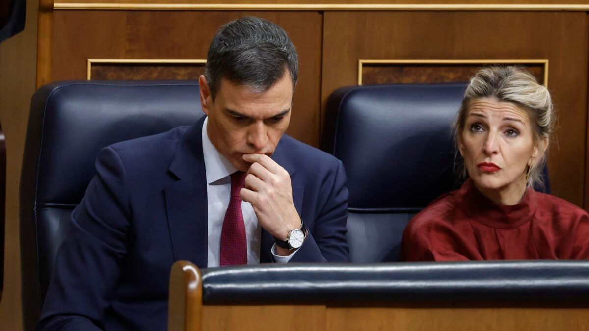 Pedro Sánchez y Yolanda Díaz - Política