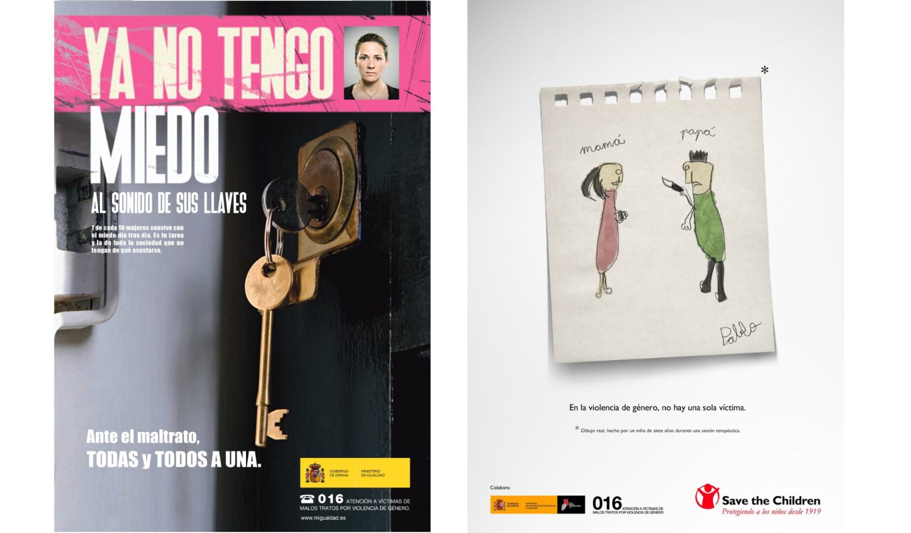 Campañas de violencia de género de 2009 y 2010.