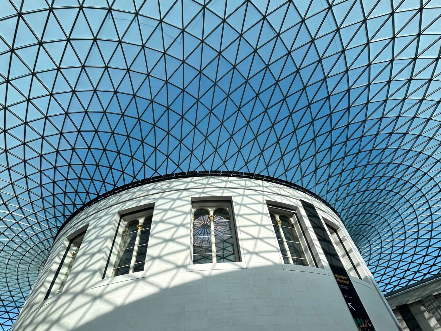 Cúpula de Norman Foster, Museo Británico, Londres 