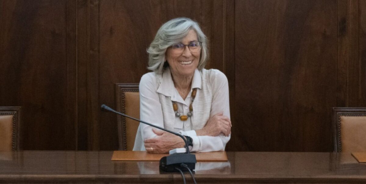 La presidenta de la Real Academia de las Ciencias