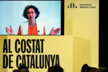 La secretaria general de ERC, Marta Rovira, participa por videoconferencia