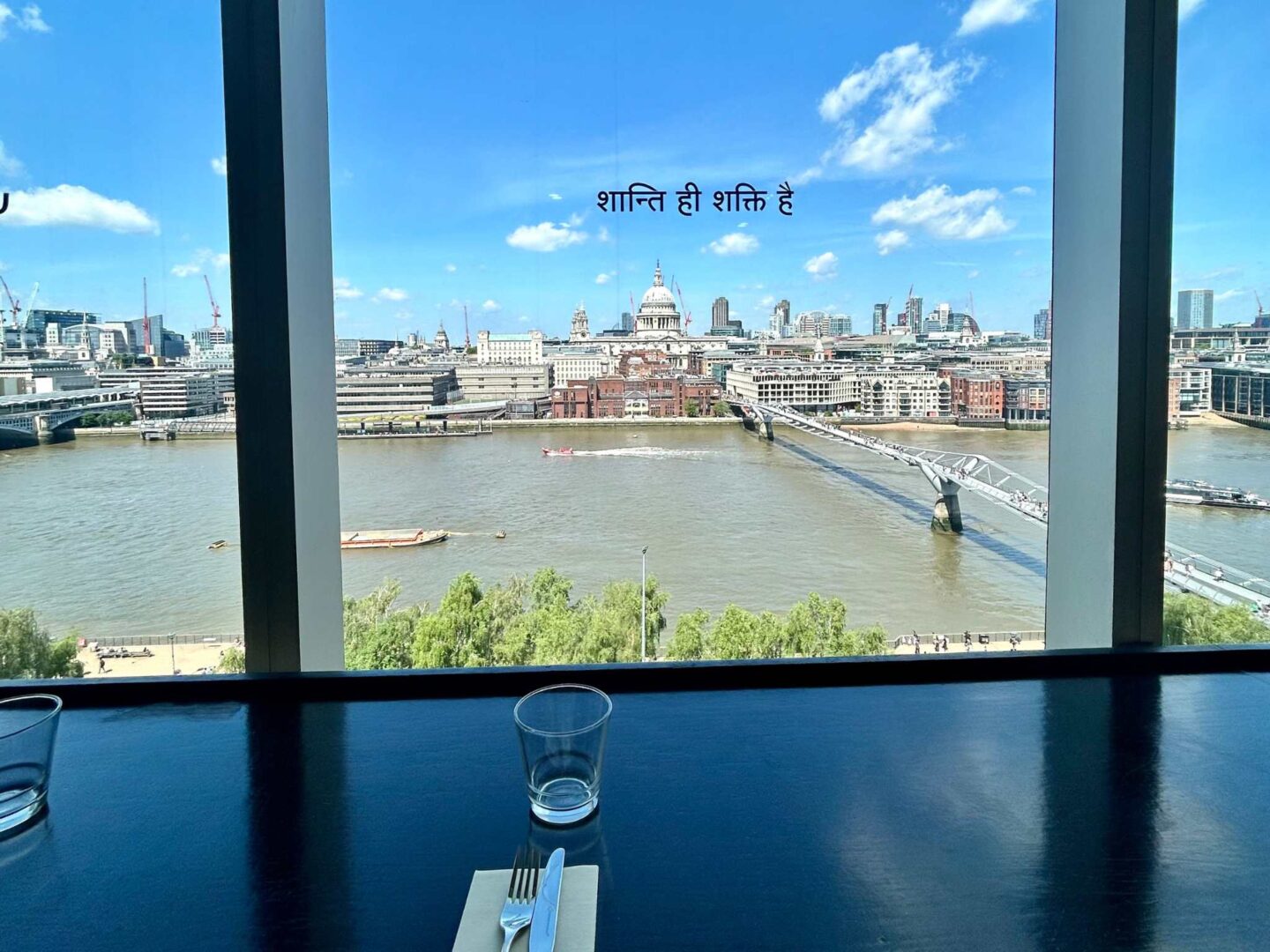 Restaurante panorámico con vistas a la Catedral de San Pablo, Tate Modern