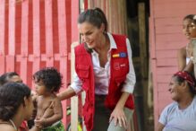 La reina Letizia en un viaje a Cartagena de Indias (Colombia) en 2023