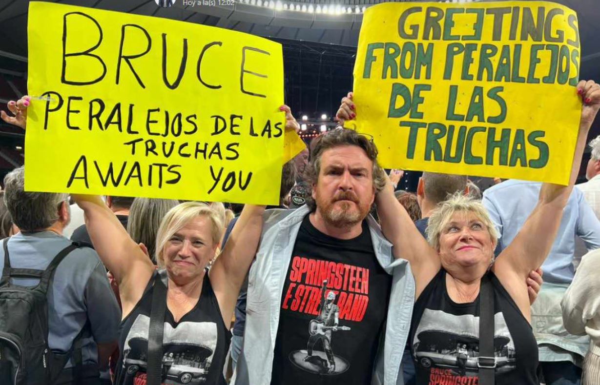 Las mayores fans de Bruce Springsteen son españolas: 