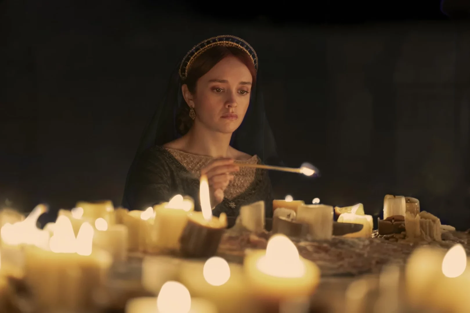 Olivia Cooke interpreta a Alicent Hightower en la segunda temporada de 'La Casa del Dragón'