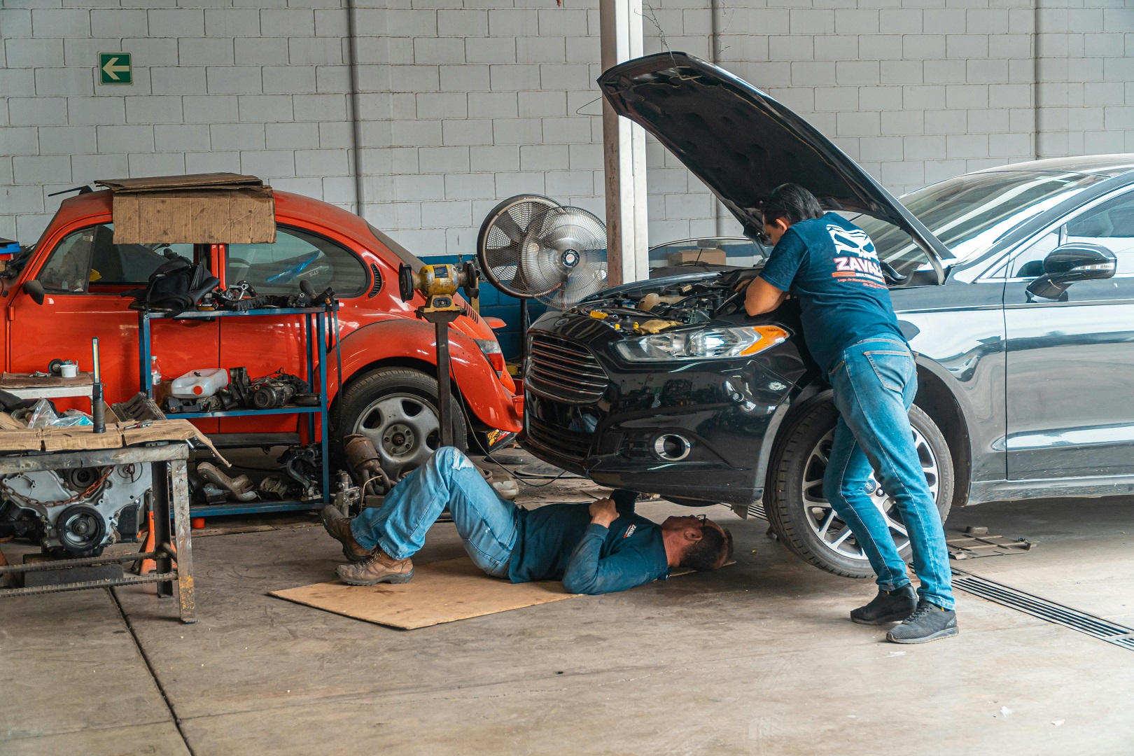 Taller de coches - Economía