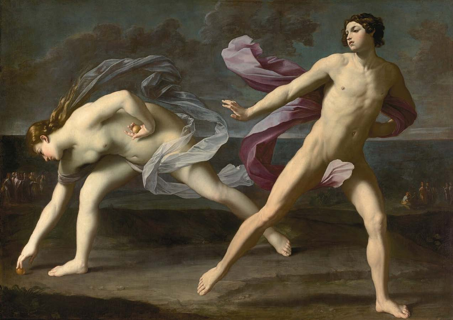 Hipómenes y Atalanta, de Guido Reni 