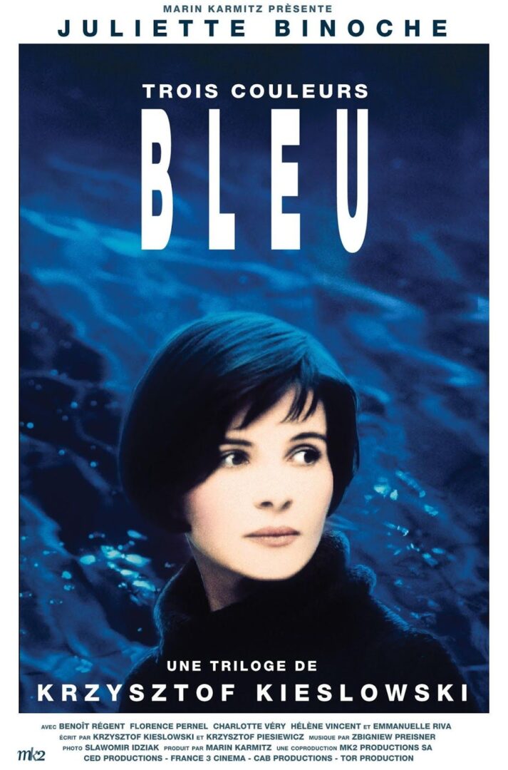 Cartel original de la película 'Azul', estrenada en 1993