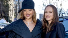 Rihanna y Natalie Portman en la Alta Costura de París
