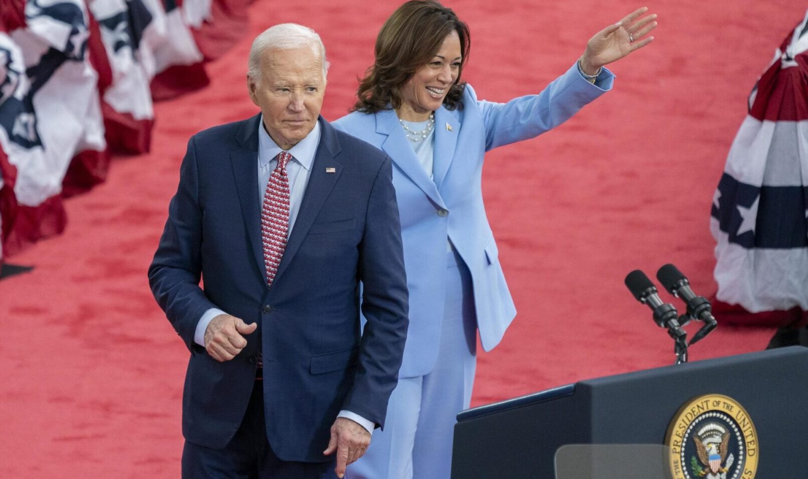 Joe Biden y Kamala Harris