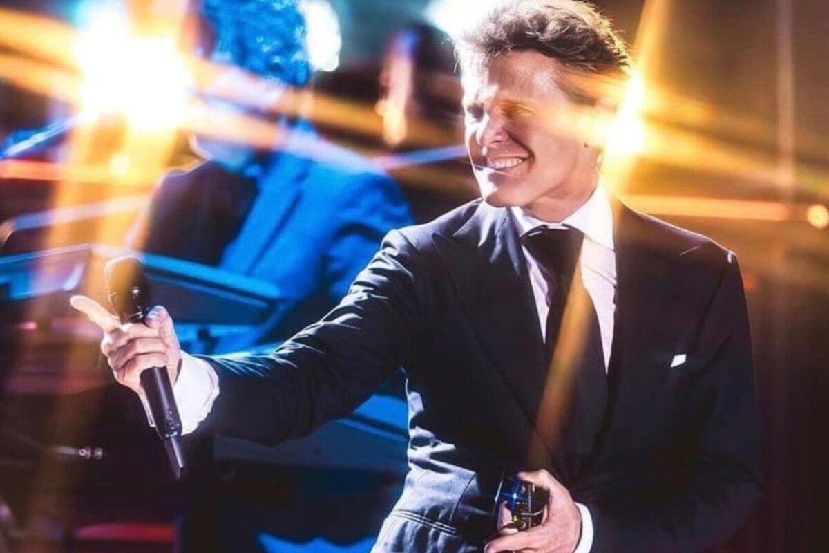 Luis Miguel, en uno de sus últimos conciertos