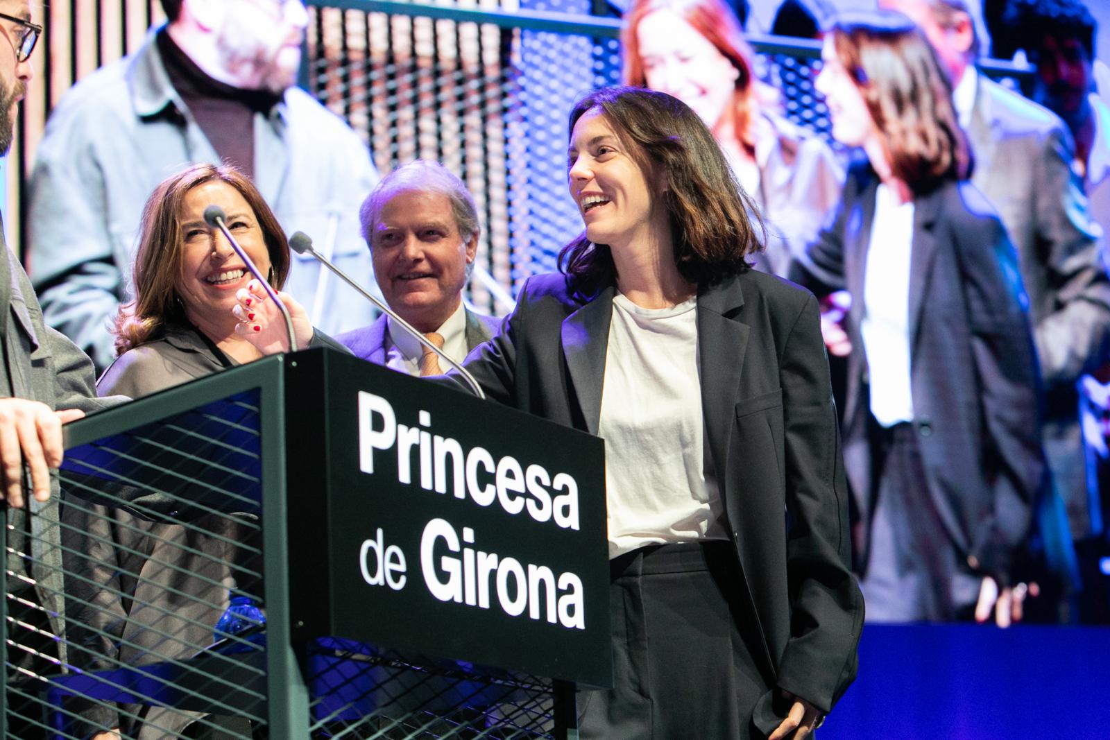 Victoria Luengo, al conocer el premio Princesa de Girona Arte 2024