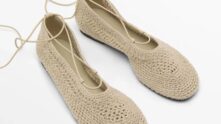 La sandalia de crochet de Massimo Dutti