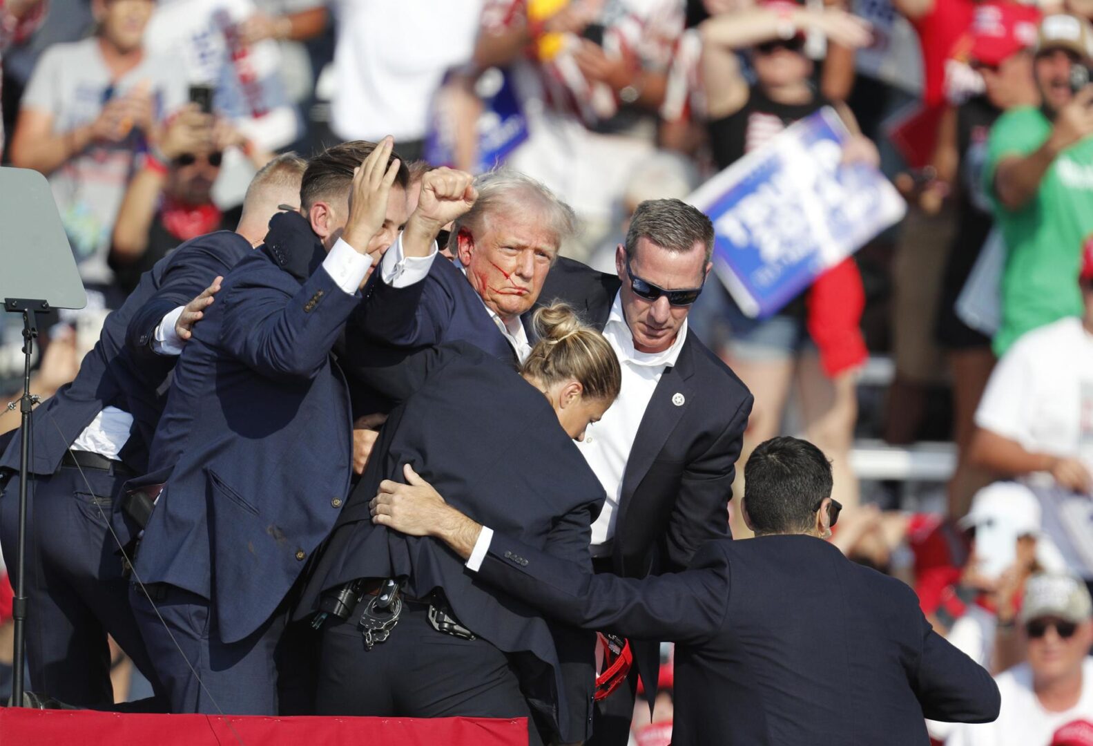 ¿Segundo atentado contra Trump? Abatido un hombre en la Convención Republicana