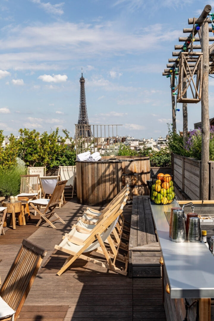  Terraza de Brach París