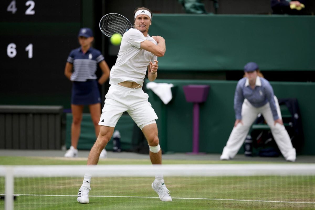 Zverev en Wimbledon - Deportes