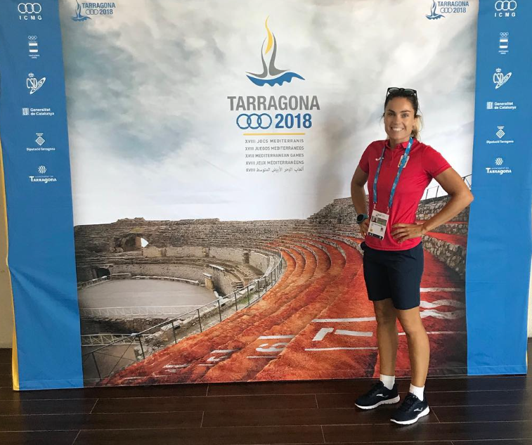 Blanca Manchón en los Juegos Mediterráneos de Tarragona 2018