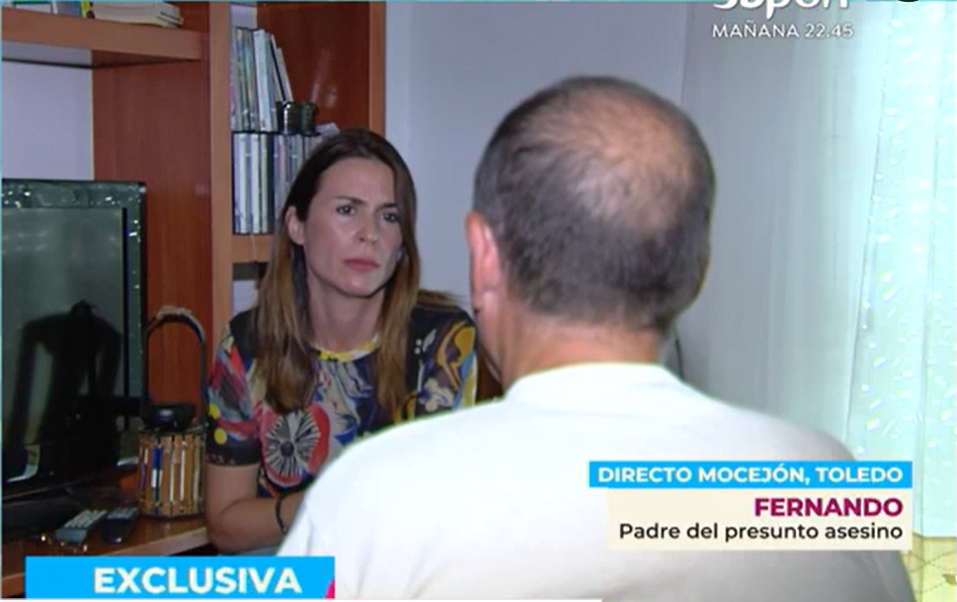 Bea Osa entrevista al padre del presunto asesino del niño de 11 años de Mocejón