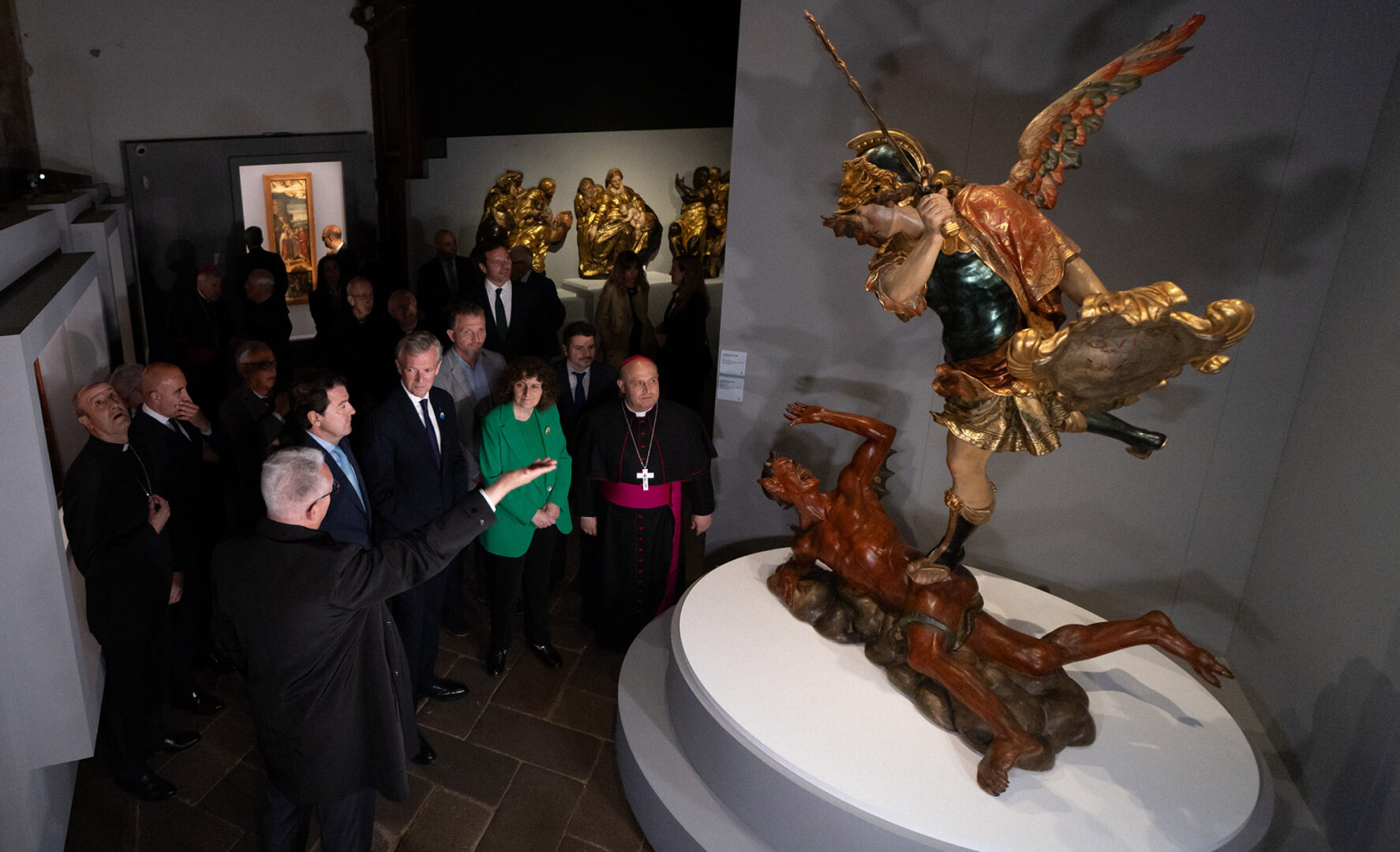 Inauguración de Las Edades del Hombre en Santiago de Compostela