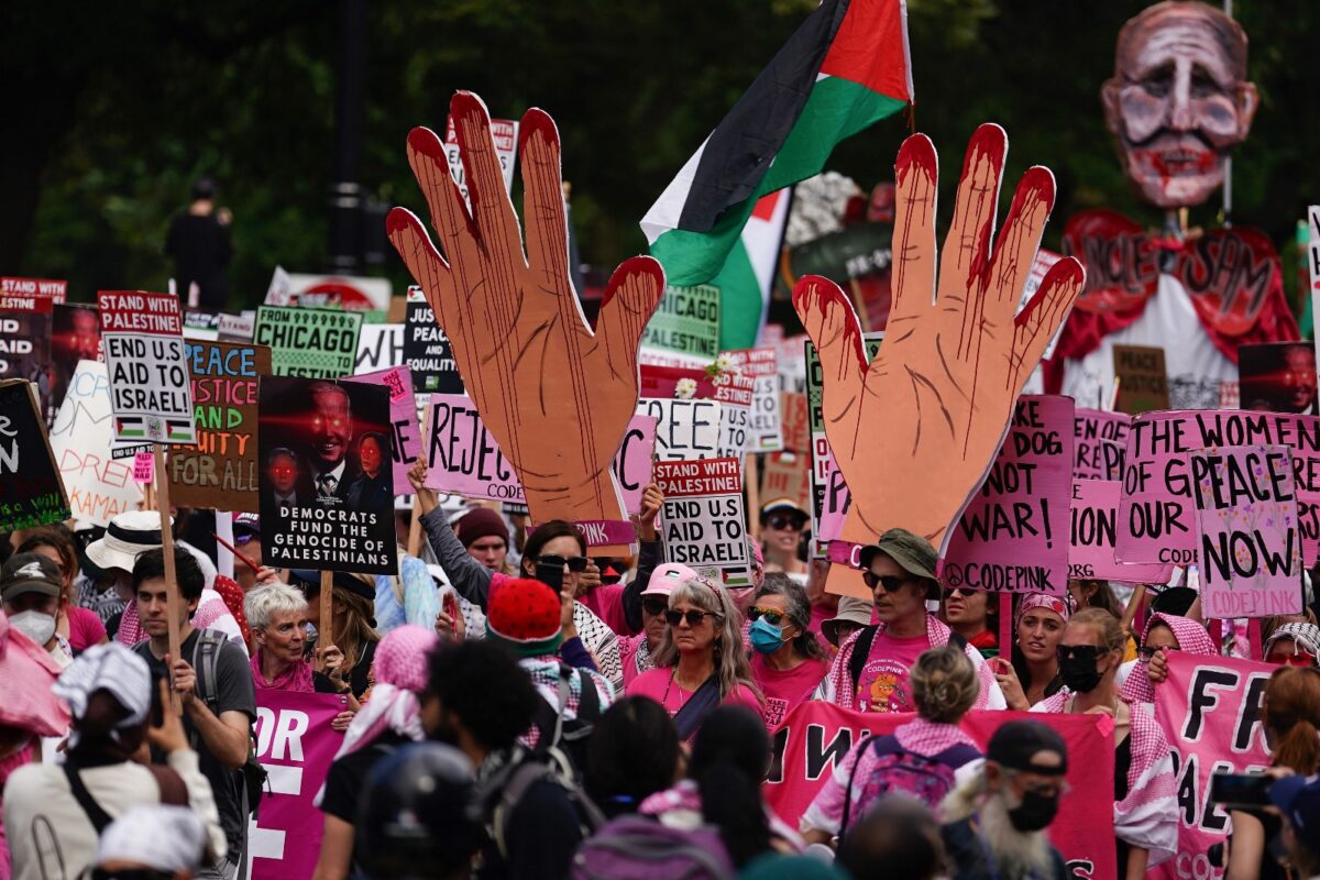 Las protestas propalestinas en Estados Unidos son otro desafío más en la carrera electoral de Kamala Harris