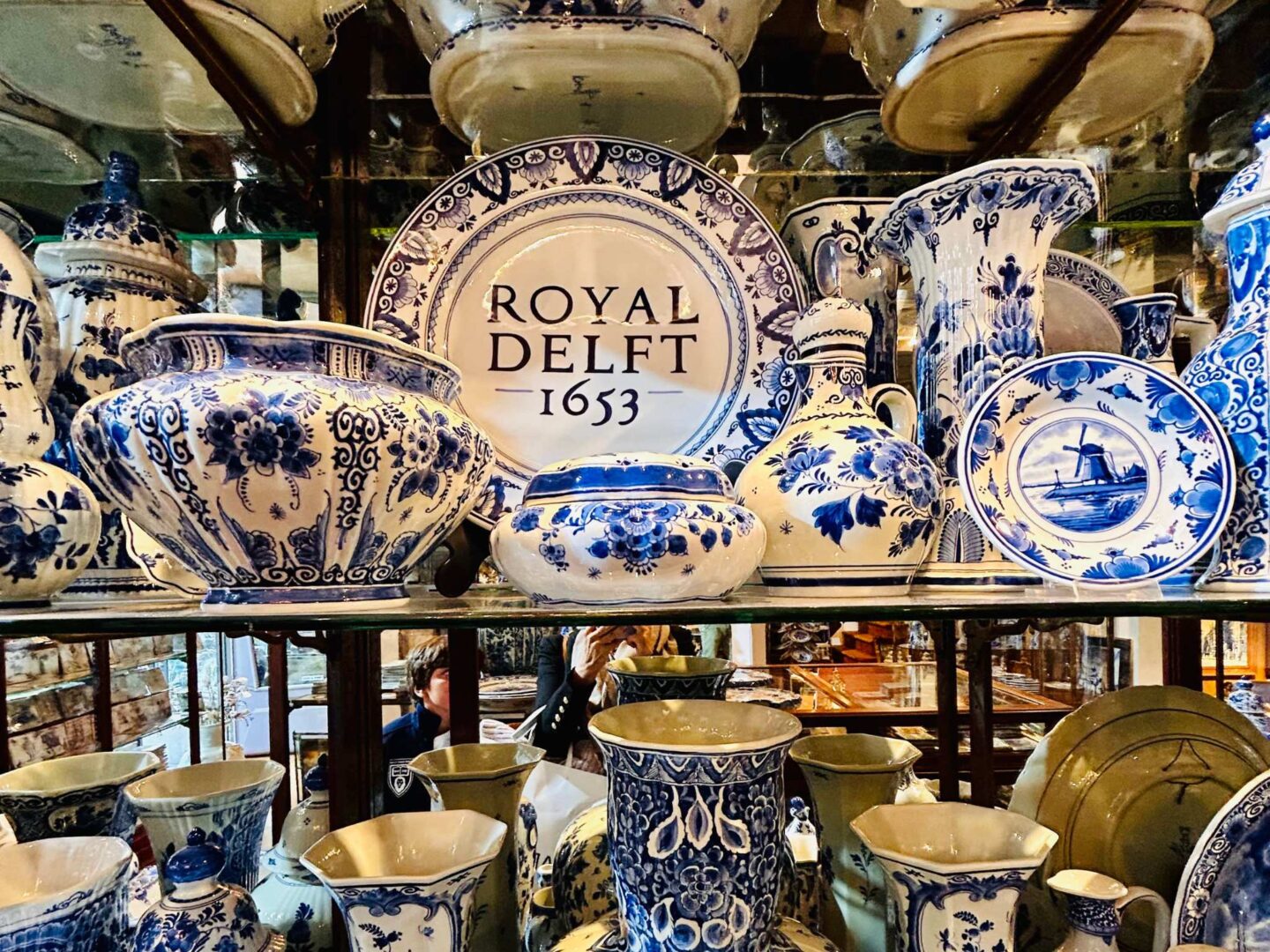 Vajilla holandesa de Royal Delft, 1653