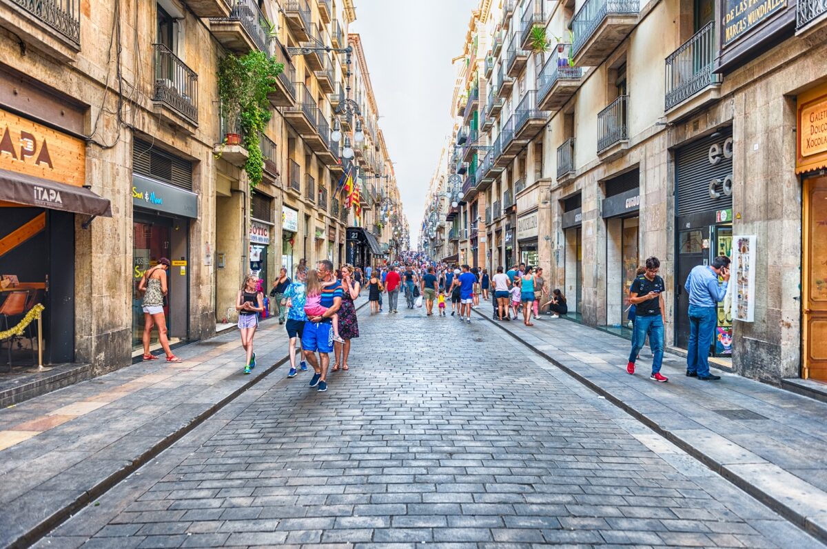 Barrio gótico de Barcelona - Sociedad