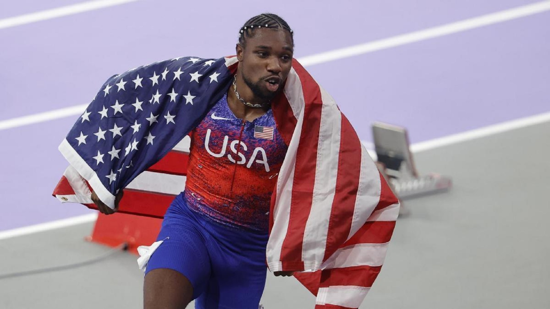 Noah Lyles en París 2024 - Deportes