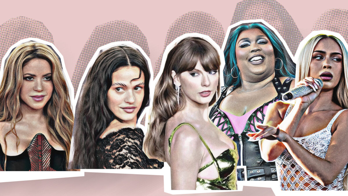 Shakira, Rosalía, Taylor Swift, Lizzo y Bad Gyal