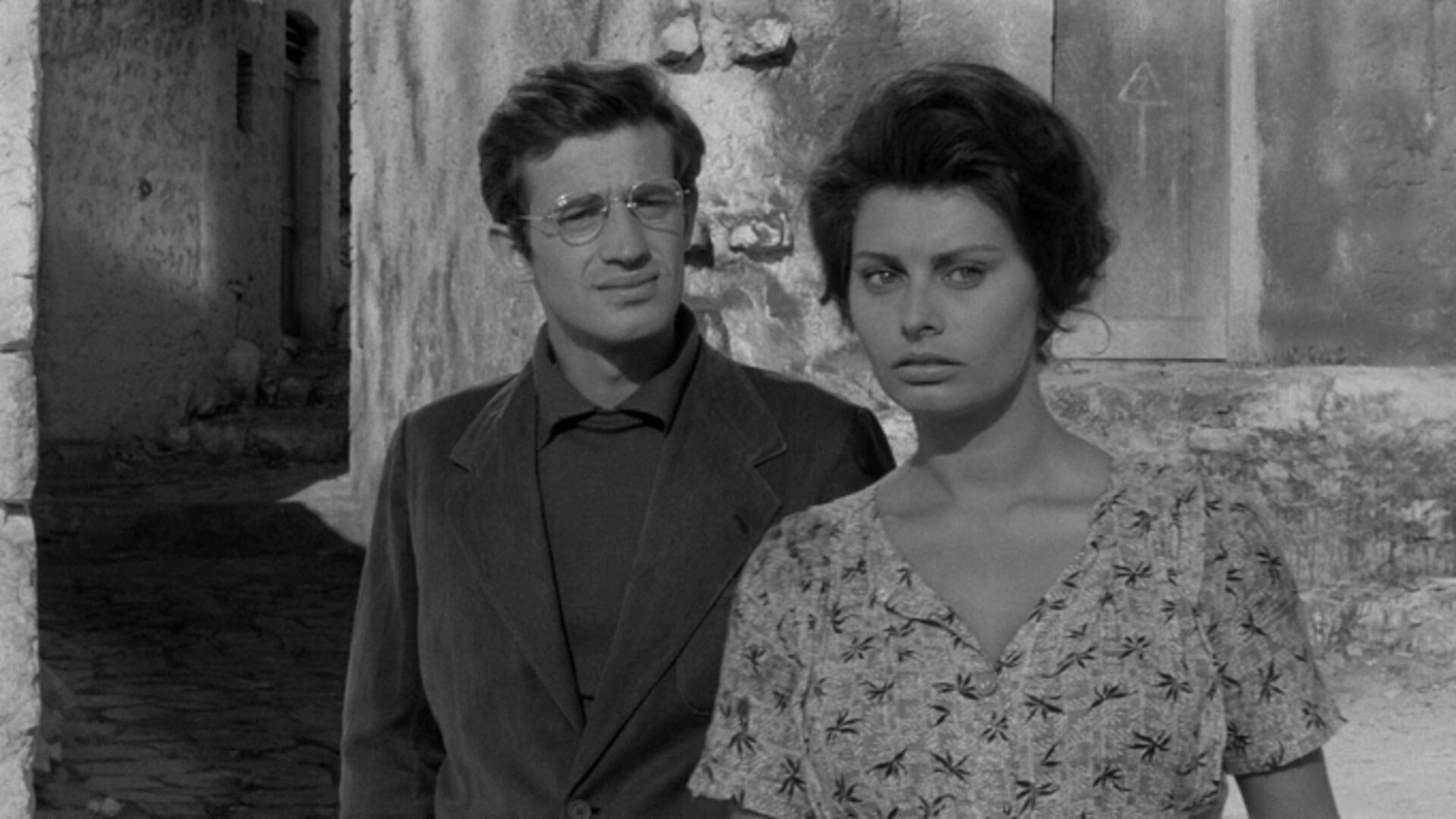 Sophia Loren, Jean-Paul Belmondo en 'La ciociara'