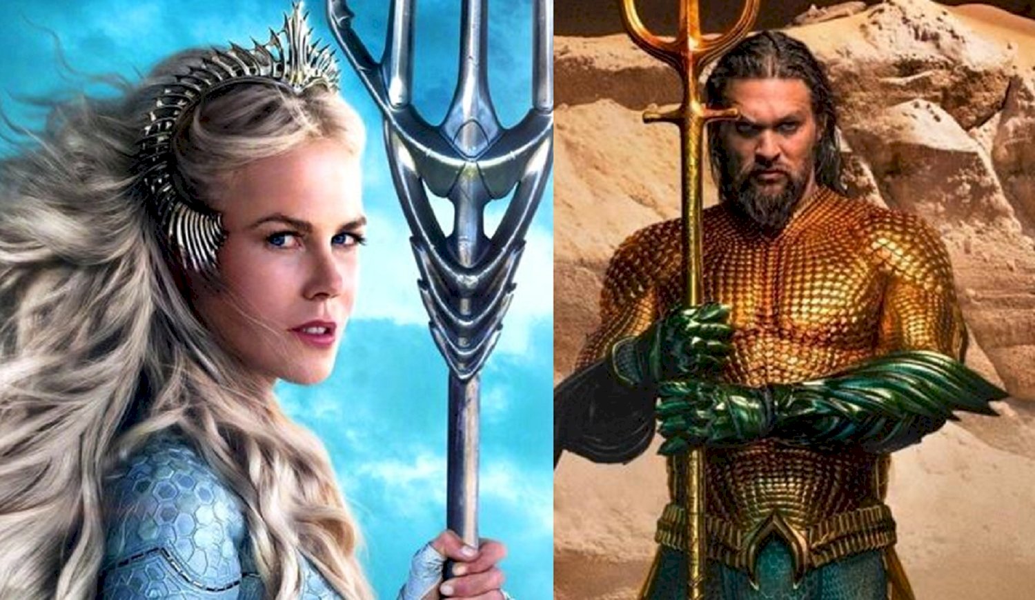 Nicole Kidman interpreta a la madre de Jason Momoa, 12 años menor que ella, en ‘Aquaman’