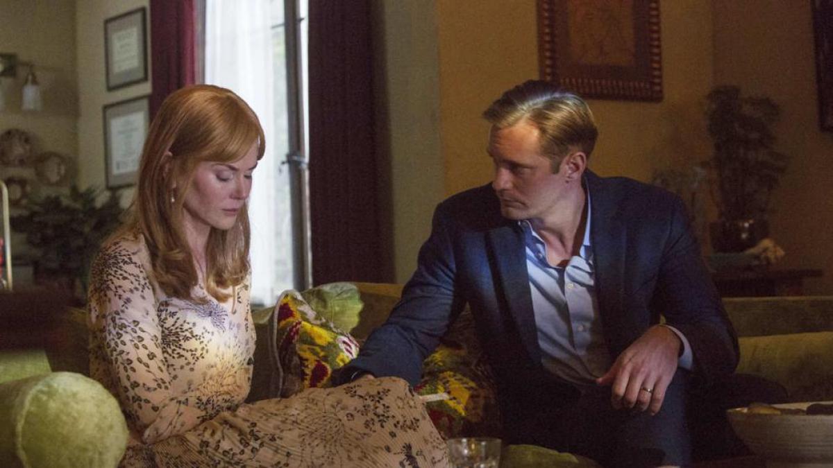 Nicole Kidman y Alexander Skarsgard tienen una relación de abuso en 'Big Little Lies'